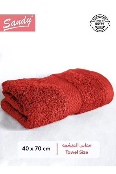 Sandy 100% Egyptian Cotton Hand Towel (40x70 cm) 600 GSM Soft Quick Drying & ...