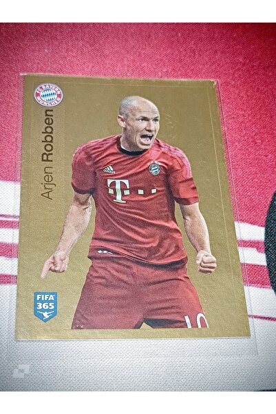 Panini -2016 Fifa 365- # 479-Bayern Munchen/Munich-Arjen Robben-Gold Foil