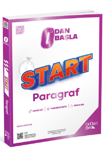 Açı Yayınları ÜçDörtBeş 345 START Paragraf 0'Dan Başla - 345 Sıfırdan Başla /...