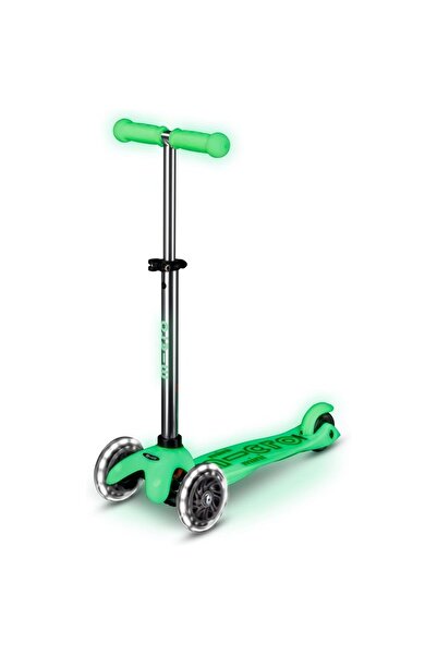 Micro ® | Mini Deluxe Glow LED Scooter 3 Wheels Kids | Glow in the Dark | Whe...