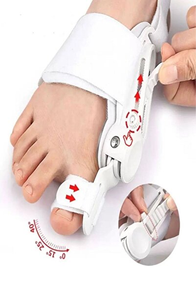 Buffer ® Ayarlanabilir Ayak Baş Parmak Kemik Düzeltici – Halluks Valgus (Buny...
