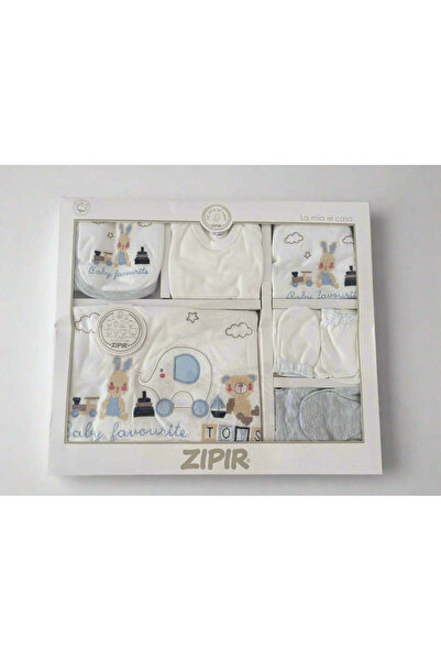 Zıpır Set de 10 piese pentru nou-născuți băieți - Mr. Elephant