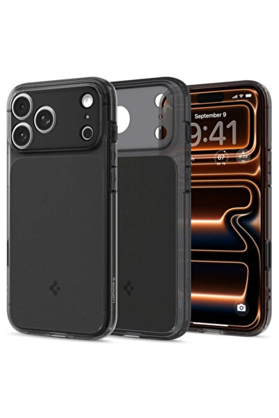 Spigen Ultra Hybrid T MagSafe Case for iPhone 17 Pro, Black