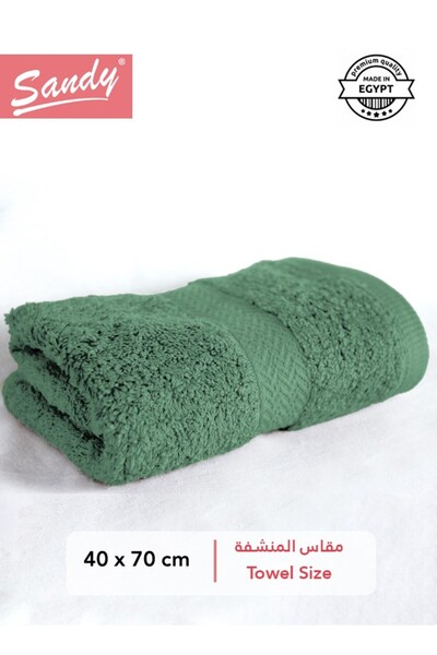 Sandy 100% Egyptian Cotton Hand Towel (40x70 cm) 600 GSM Soft Quick Drying & ...