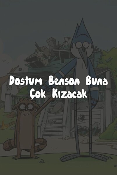 Turuncu Sticker Continuous Series (Benson Will Be Very Angry) Sticker Label 1...