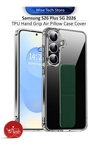 Wtech Samsung Galaxy S26 Plus 5G 2026 TPU Hand Grip Air Pillow Case Cover