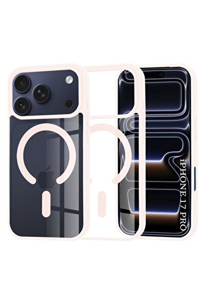 Techsuit Carcasă MagSafe Pro pentru iPhone 17 Pro, roz