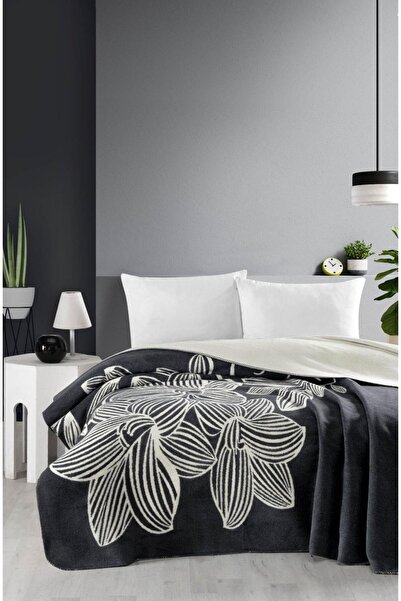 Vefa Home Collection Pamuklu Desenli Çift Kişilik Battaniye