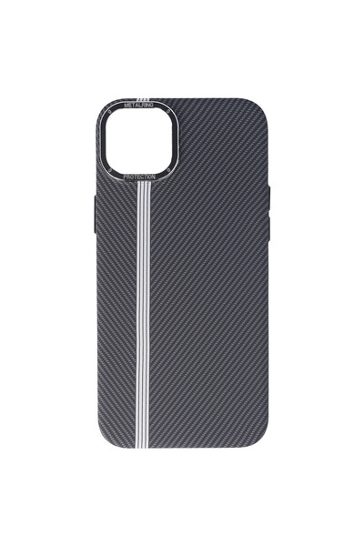 SEP PC Case MetalRing Carbon Apple iPhone 15 Plus Graphite