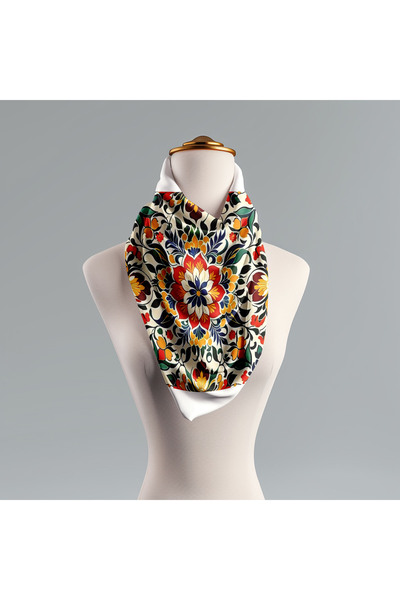 Şen Dekorasyon Şd Scarf Dance of Colors Foulard