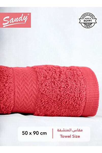 Sandy 100% Egyptian Cotton Hair Towel (50x90 cm) 600 GSM Soft Quick Drying & ...