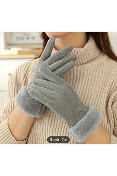 MİNİSSTORE Kadınlar için Dokunmatik Ekran Uyumlu Kış Eldivenleri