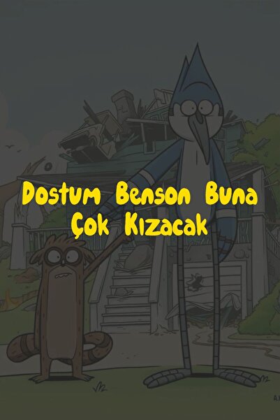 Turuncu Sticker Continuous Series (Benson Will Be Very Angry) Sticker Label 1...
