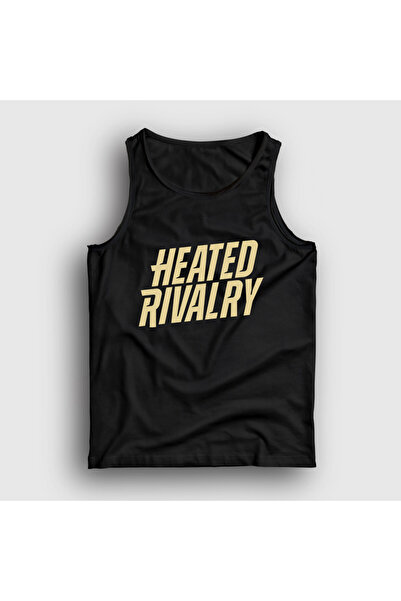 Presmono Unisex Black Logo Heated Rivalry Athlete 592708Tt