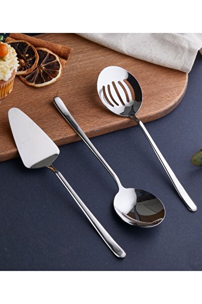 Arsel Miray Mini Sauce & Serving Set Plain 304 Quality 3 Pieces 18/10 Shiny P...