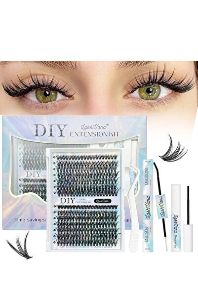 LashVana 280pcs False Eyelashes, DIY Lash Extension Kit