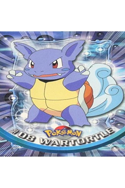 Pokemon TCG ورتورتل # 8 بطاقات بوكيمون 1999 توبس تي في الأصلية
