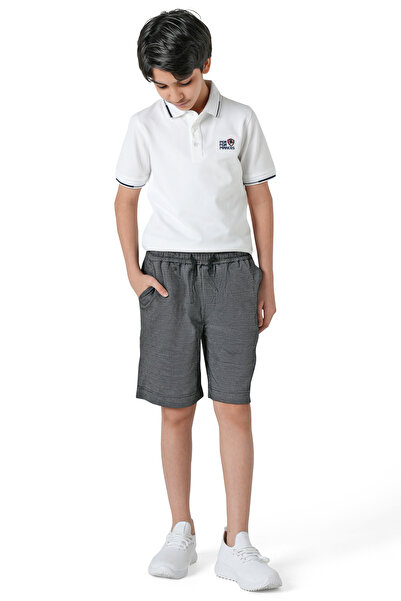 SilverStone Boys' comfortable everyday shorts with a colorful elastic waistband