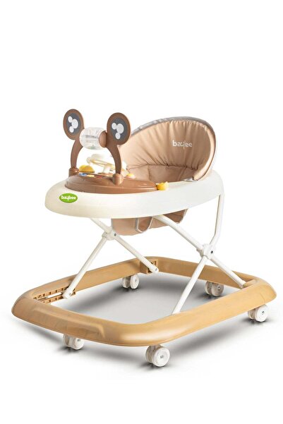 BAYBEE Blessy Foldable Baby Walker with 3 Height Adjustable Musical Tray 6–18...