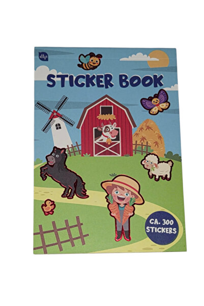 No Label Carte cu 300 de stickere - La fermă