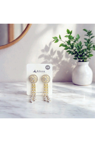 XUPING JEWELRY ALİSSA VİP XUPİNG KÜPE 14K GOLD KARARMAZ ALERJİ YAPMAZ