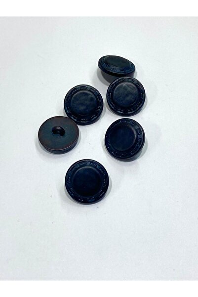 karantuhafiye زر سترة / صدرية إيطالي الصنع / D مظهر جلدي / أزرق داكن / طقم من...