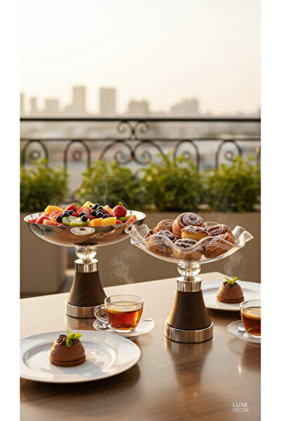 Generic Elegant fruit and dessert serving stand set, versatile