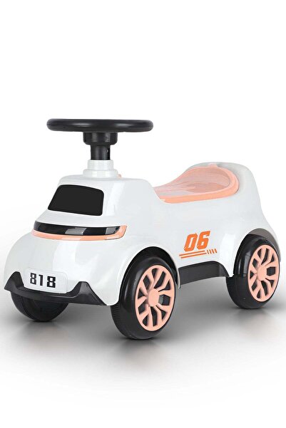 BAYBEE Cruzo Ride On Push Car with Smooth Wheels Music Light Storage for Todd...