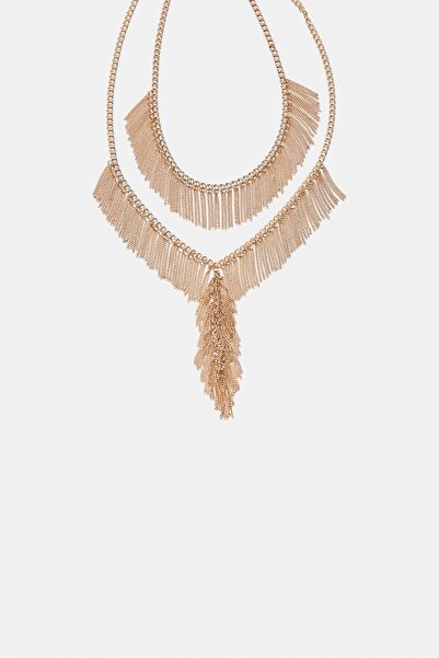 Stradivarius Multi-chain necklace