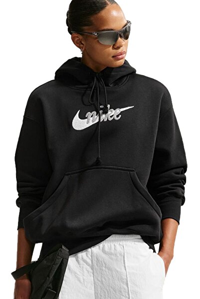 Nike Women's Sweatshirt W Nsw Phnx Flc Os Logo Hdy