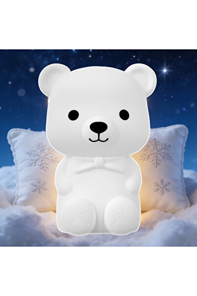 wayawaa Cartoon Bear Night Light, Nursing Light, Touch Control, Desk and Nigh...