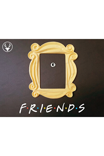 Morphena3D Friends Kapı Dürbünü Çerçevesi – Dizi Temalı İkonik Duvar ve Kapı ...