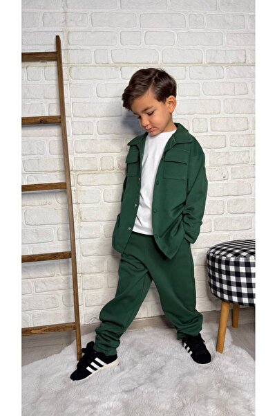 Alvadonna SET TRIPLU VERDE BASIC PENTRU BĂIEȚI