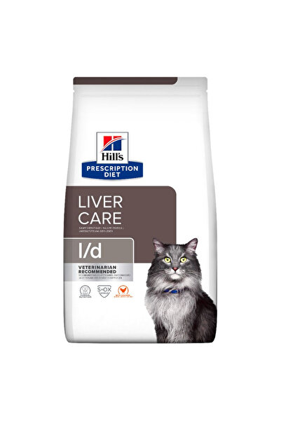 Hill's Hills Prescription Diet L/D Liver Care Tavuklu Kedi Kuru Maması 1.5 kg