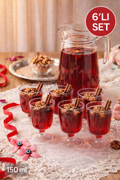 Open Home Concept 6’lı Lohusa Bardağı Şeffaf Ayaklı Plastik Bardak Söz Nişan ...