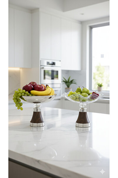 Generic Elegant fruit and dessert serving stand set, versatile