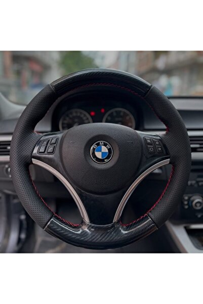 STİLİX GARAGE BMW E90 Araca Özel Dikmeli Direksiyon Kılıfı
