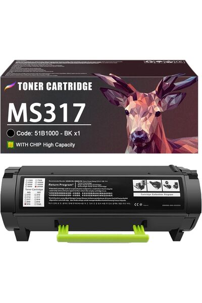 Lexmark MS317 MS417 MS517 MS617 MX317 MX417 MX517 MX617 2500SAYFA