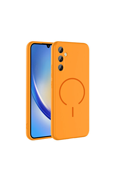 Başkenttekno حافظة سامسونج جالاكسي A24 ميتا لانشينج M-Safe مع حماية للكاميرا ...