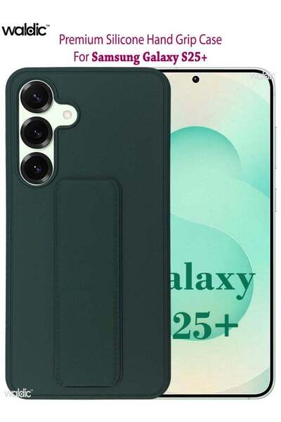 Generic Samsung Galaxy S25 Plus HAND HOLDER Premium Silicone Protective Back ...