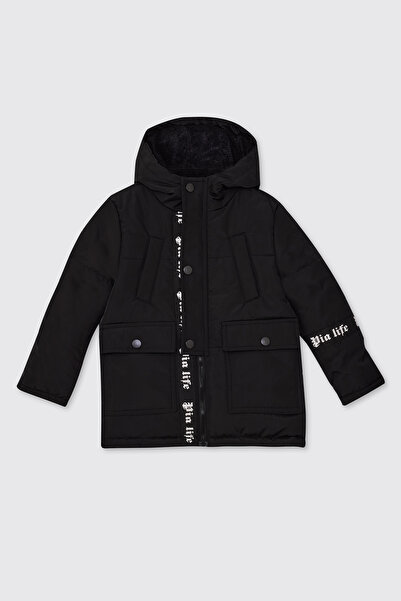 Panço Erkek Bebek Siyah Mont