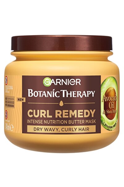 Garnier Botanic Therapy Mască de păr cu avocado și remediu pentru bucle Botan...