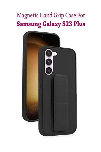 Generic Premium Silicone Magnetic Hand Grip Case Cover for Samsung Galaxy S23...