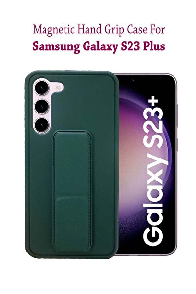 Generic Premium Silicone Magnetic Hand Grip Case Cover for Samsung Galaxy S23...