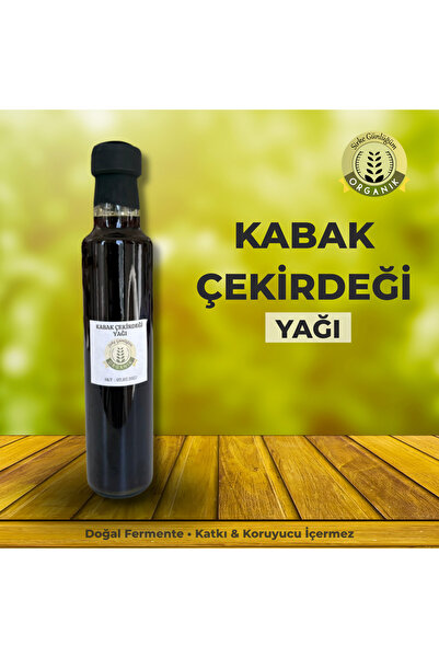 sirke günlüğüm organik Kabak Çekirdeği Yağı