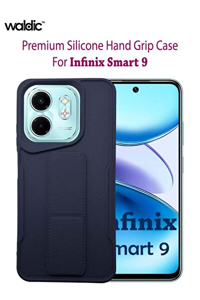 Generic Premium Silicone Magnetic Hand Grip Case Cover for Infinix Smart 9 - ...