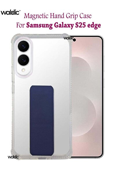 Generic Samsung Galaxy S25 Edge Silicone Protective Back Case Cover - Clear/D...