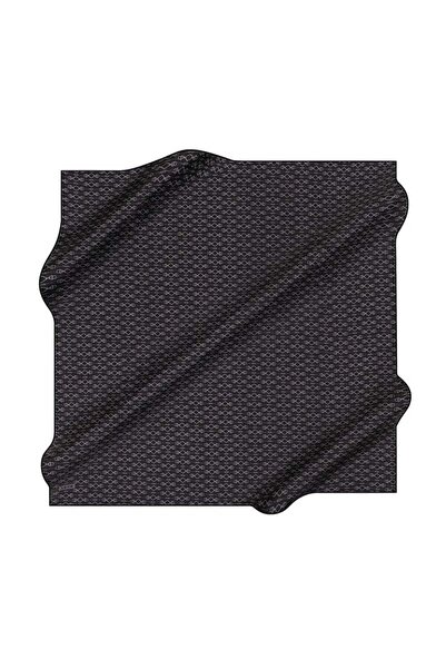 Aker Μεταξωτό Φουλάρι - 8985713-911 Μαύρο Τουίλ