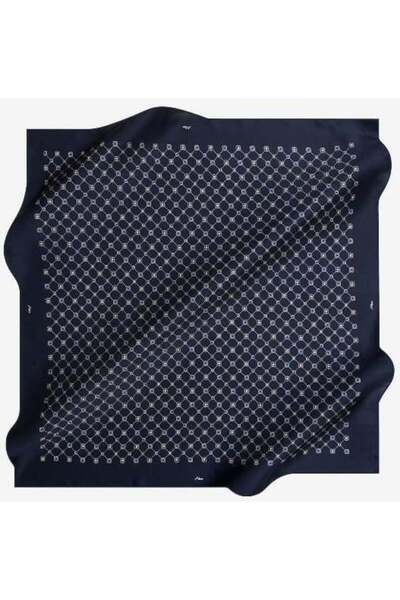 Aker İpek Eşarp - 7857701-321 Lacivert Sura