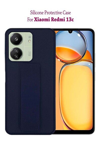 Generic Premium Silicone Magnetic Hand Grip Case Cover for Xiaomi Redmi 13C -...